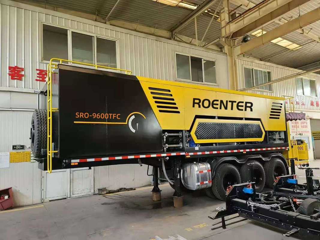 SRO-9600TFC Τύπος τρέιλερ Intelligent Micro Surfacing Paver, Slurry Seal Paver for Asphalt Road Maintenance