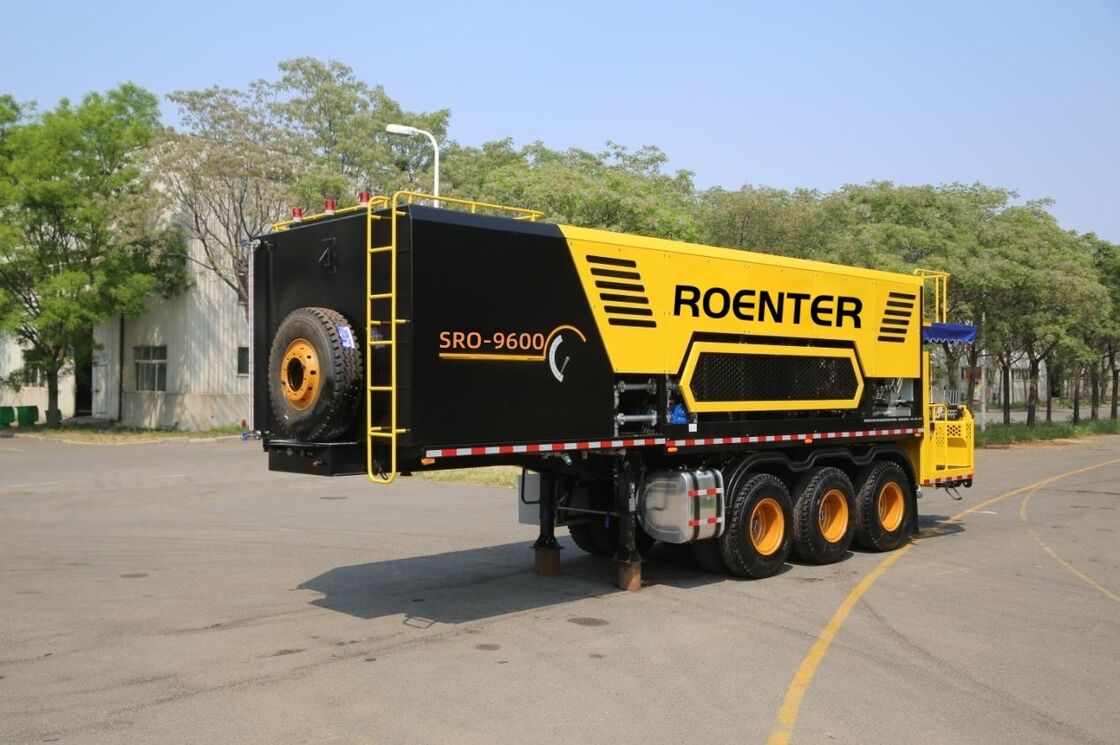 SRO-9600TFC Τύπος τρέιλερ Intelligent Micro Surfacing Paver, Slurry Seal Paver for Asphalt Road Maintenance