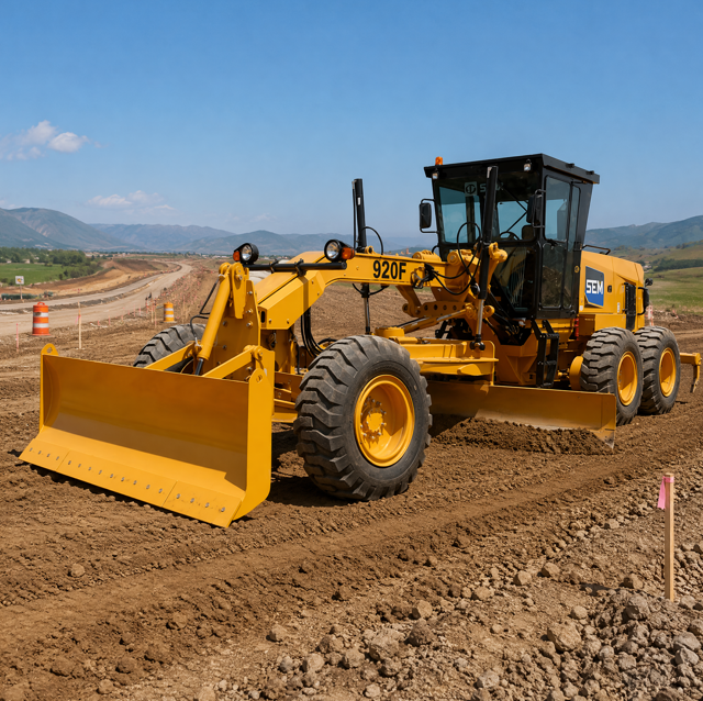 SEM920F F‑Series Tier 2 Μηχανήματα Οδοποιίας, Φορτωτής Υδραυλικός με Ανίχνευση Φορτίου SDEC Engine PPPC